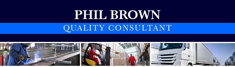 Phil Brown Quality and Environmental Consultant